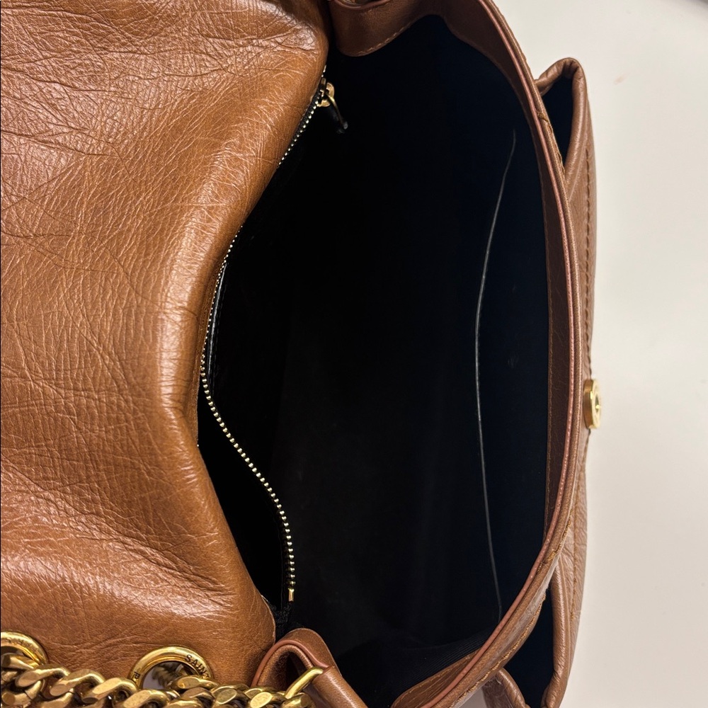 YSL medium Niki Bag in vintage leather - Picture 5 of 7